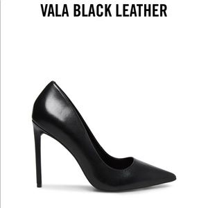 Vala Black Leather by Steve Madden